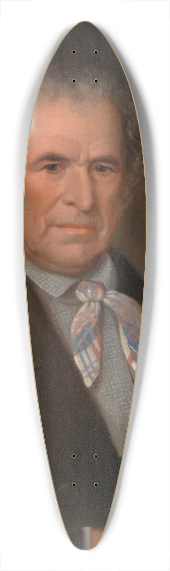 William Garl Browne Jr. - Zachary Taylor 39.3 inch art pintail longboard deck