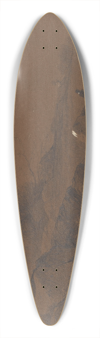 William Hart - Figures in a Landscape 39.3 inch art pintail longboard deck