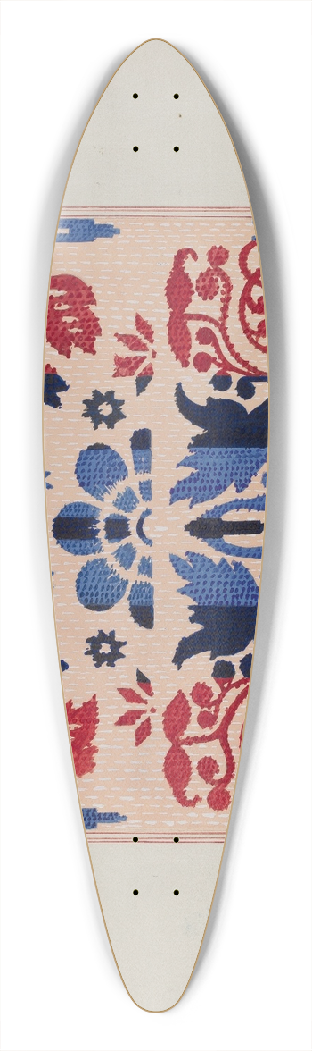 William Hoffman - Coverlet 39.3 inch art pintail longboard deck