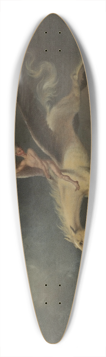 William Holbrook Beard - The Fox Hunters Dream 39.3 inch art pintail longboard deck