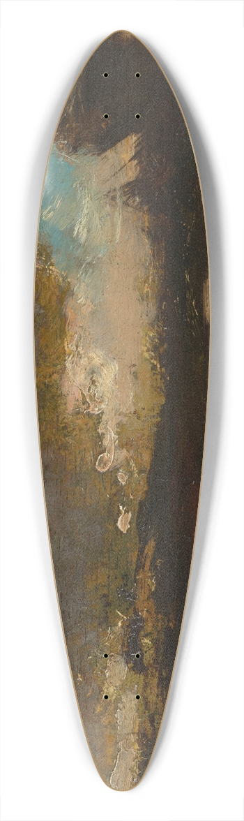 William Keith - A landscape 39.3 inch art pintail longboard deck