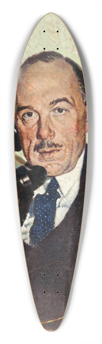 William Little - Rt Hon Oliver Lyttelton 39.3 inch art pintail longboard deck