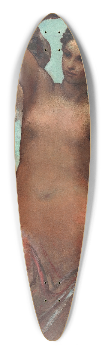 William Morris Hunt - Winged Fortune 39.3 inch art pintail longboard deck