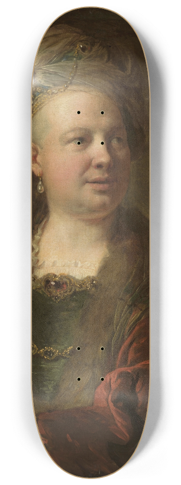 Alexis Grimou - Portrait of a man in an Eastern costume 8.25 inch art skate deck