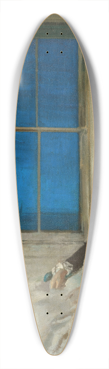 William Orpen - Night 39.3 inch art pintail longboard deck