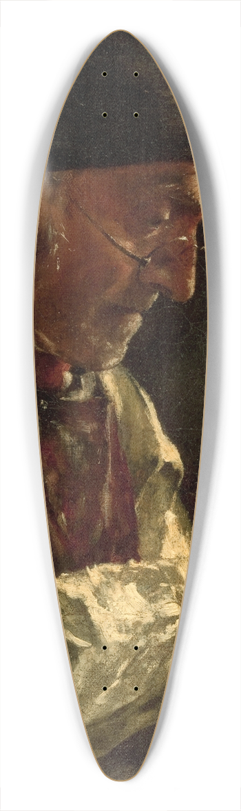 William Robinson Leigh - The Snuff Box 39.3 inch art pintail longboard deck