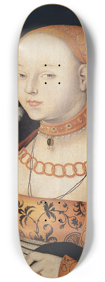 Hans Baldung - Portrait of a Lady 8.25 inch art skate deck