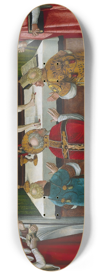 Hans Baldung - The Mass of Saint Gregory 8.25 inch art skate deck