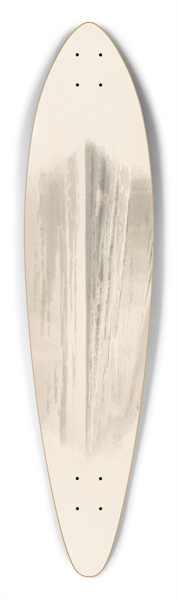 William Trost Richards - Seascape 39.3 inch art pintail longboard deck