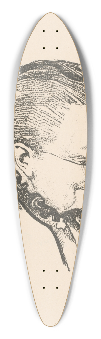 Willy Sluiter - Portret van Catharine van Tussenbroek 39.3 inch art pintail longboard deck