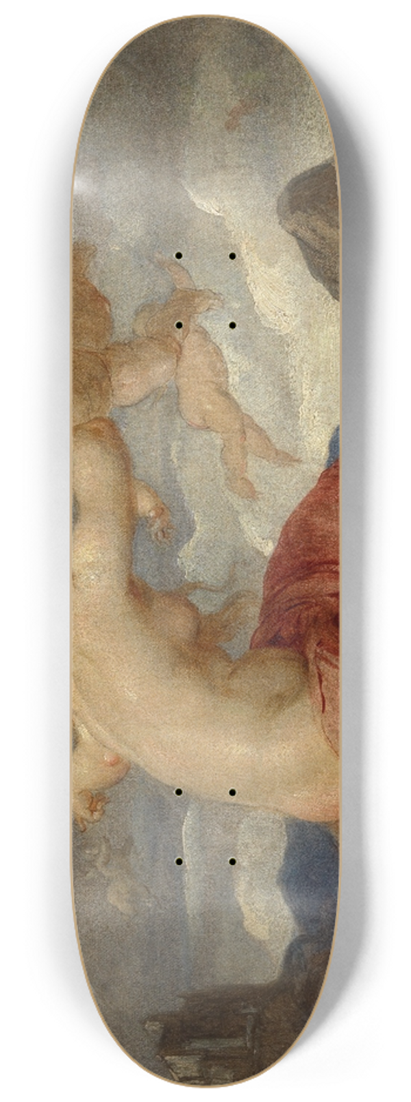 Hans Canon - Allegorie der Telegraphie 8.25 inch art skate deck