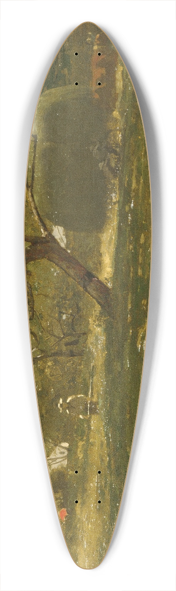 Winslow Homer - Harvest Scene 39.3 inch art pintail longboard deck