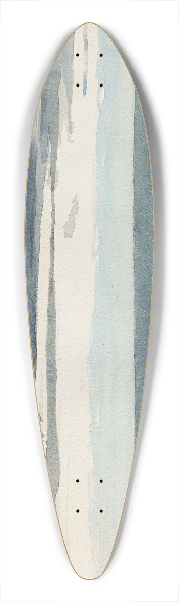 Winslow Homer - Prouts Neck, Evening 39.3 inch art pintail longboard deck