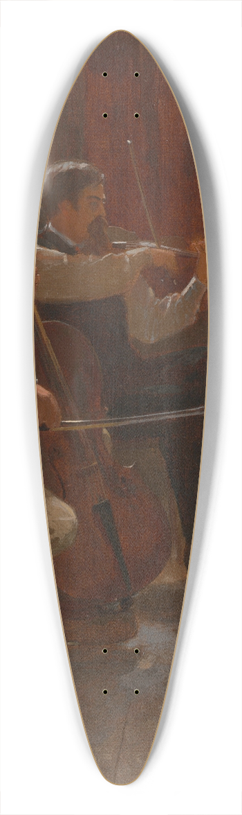 Winslow Homer - The Studio 39.3 inch art pintail longboard deck