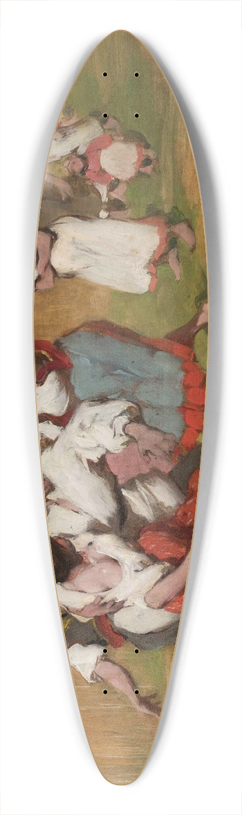 Wodzimierz Tetmajer - Harvest 39.3 inch art pintail longboard deck