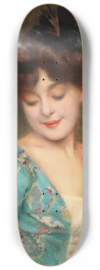 Alexis Vollon - Eine kokette Dame 8.25 inch art skate deck