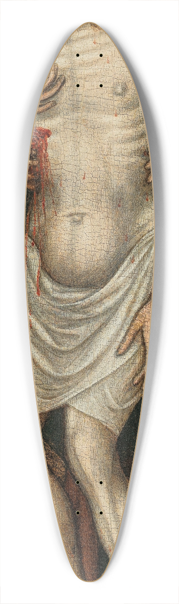 Zanino di Pietro - Piet 39.3 inch art pintail longboard deck