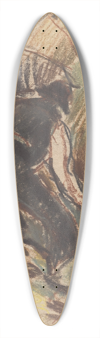 Zolo Palugyay - Mower 39.3 inch art pintail longboard deck