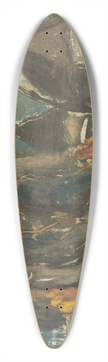 Zolo Palugyay - Non chodci 39.3 inch art pintail longboard deck