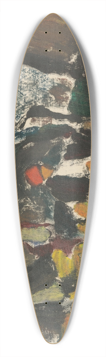 Zolo Palugyay - Po vode 39.3 inch art pintail longboard deck