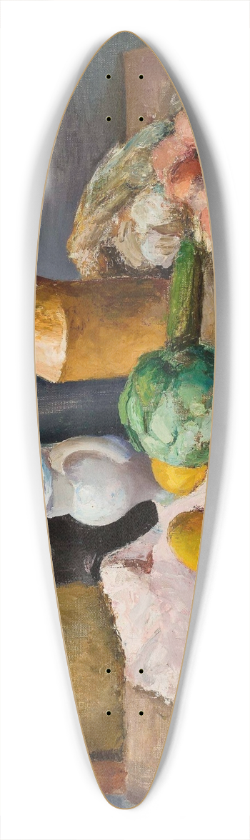 Zygmunt Waliszewski - Still life 39.3 inch art pintail longboard deck