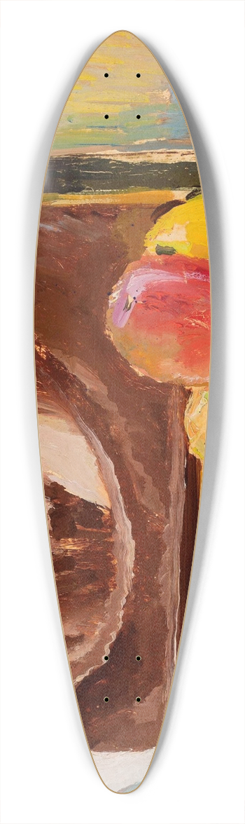 Zygmunt Waliszewski - Still life 39.3 inch art pintail longboard deck