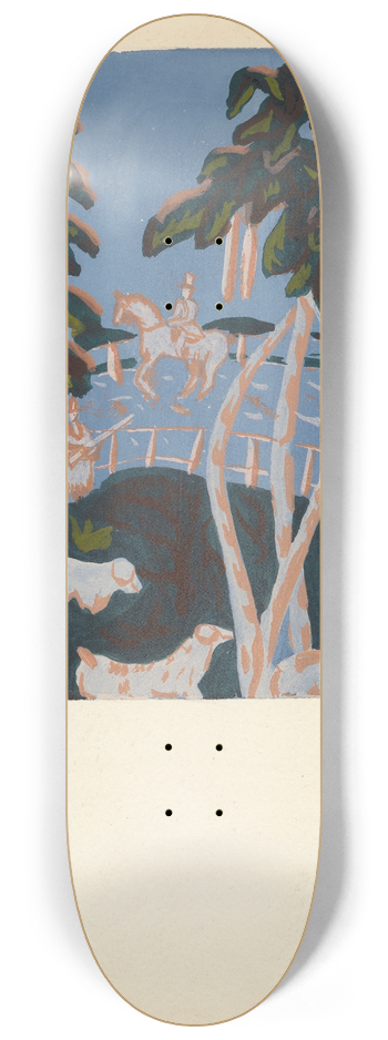 Alfonso Umana - Bandbox 8.25 inch art skate deck