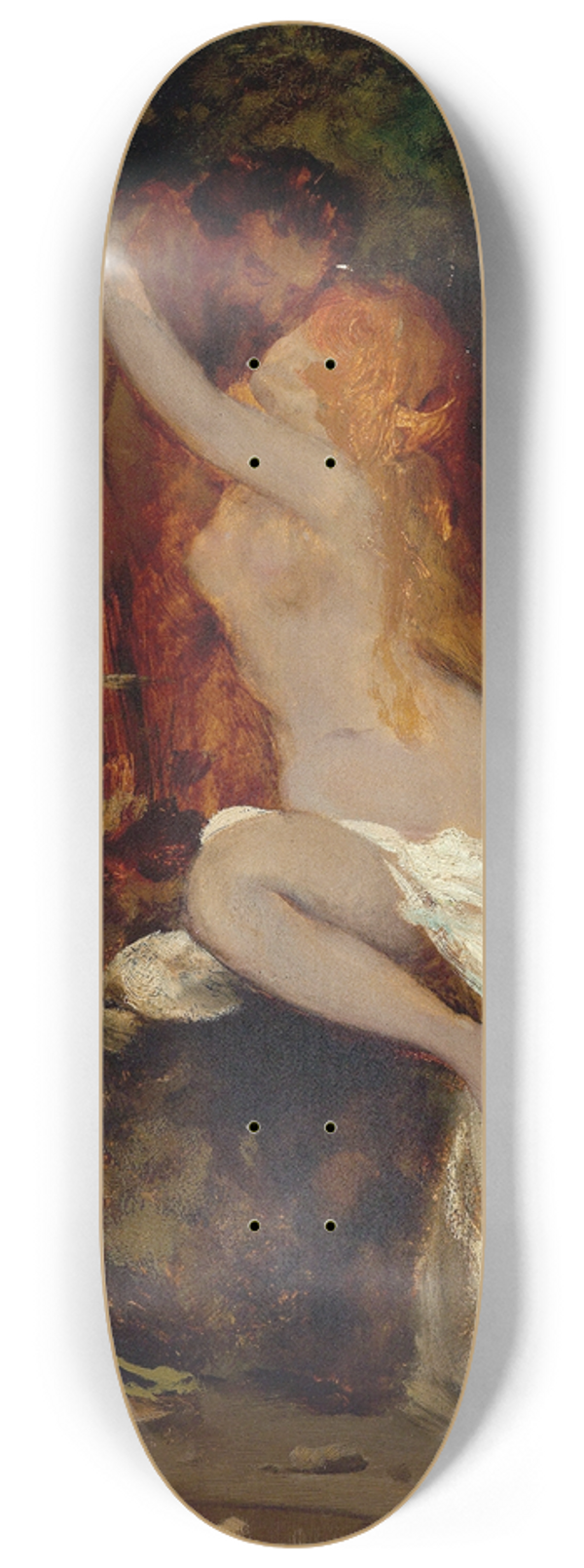 Hans Makart - Faun And Nymph 8.25 inch art skate deck