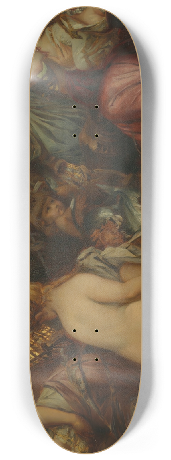 Hans Makart - Treasures of the Sea 8.25 inch art skate deck