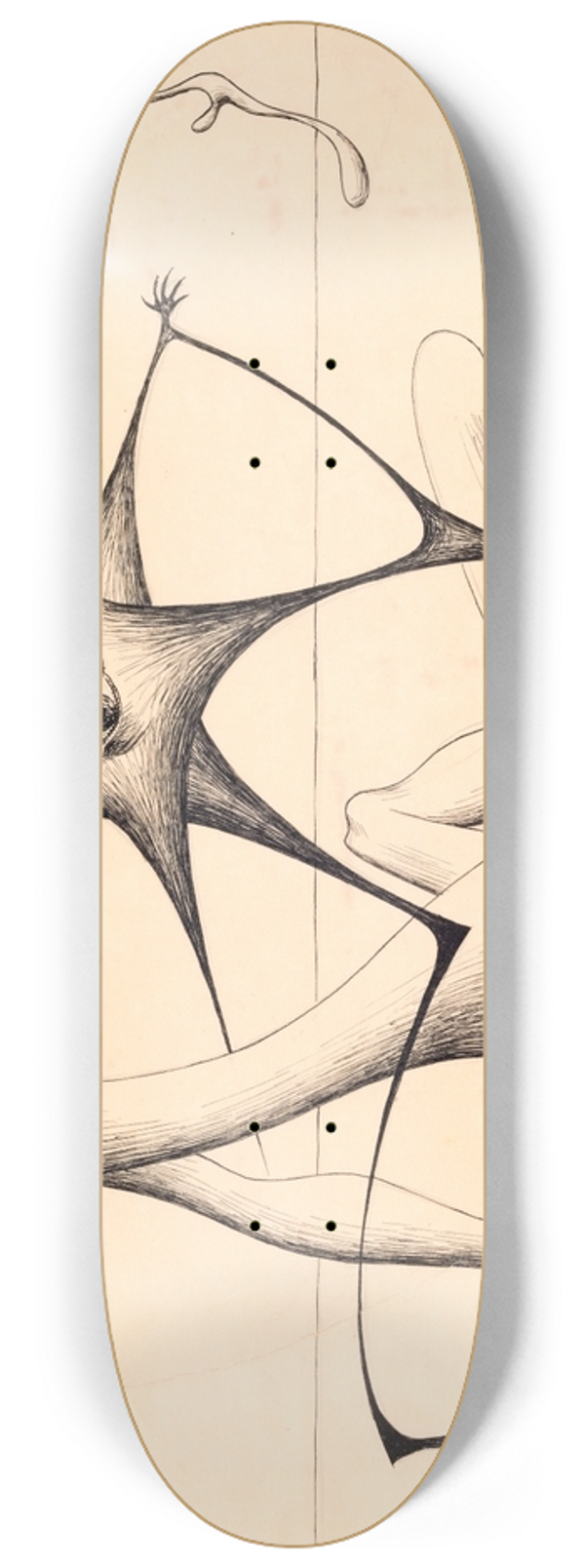Hans Nikolaj Hansen - Scirocco 8.25 inch art skate deck