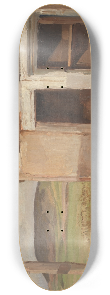 Hans Smidth - Hus med hnsegrd 8.25 inch art skate deck