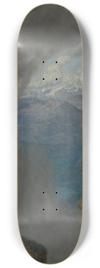 Hans Thoma - Blick vom Pilatus 8.25 inch art skate deck