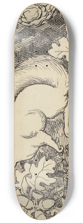 Hans Thoma - Eichhorn 8.25 inch art skate deck