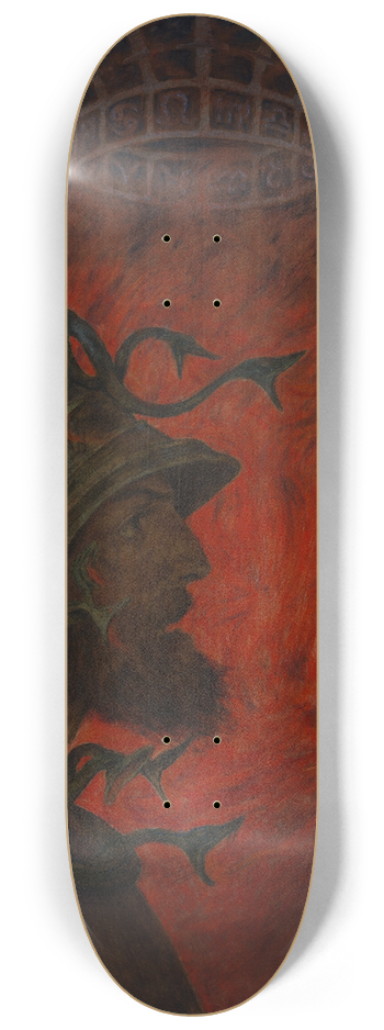 Hans Thoma - Mars 8.25 inch art skate deck