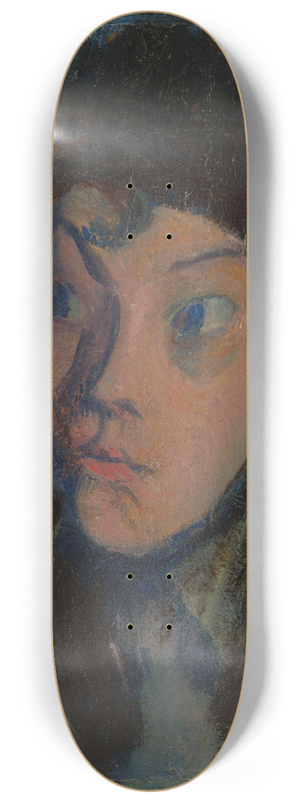 Harald Sohlberg - Portrait of Eugenie 8.25 inch art skate deck