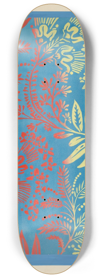 Harold Merriam - Bandbox Design 8.25 inch art skate deck