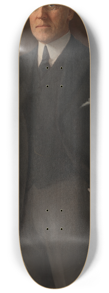 Harriet Anderson Stubbs Murphy - Woodrow Wilson 8.25 inch art skate deck