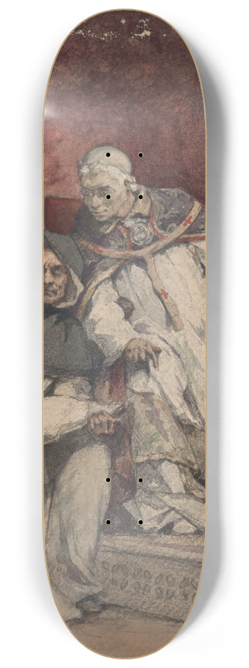 Alfred Cluysenaar - The Albigensians Captivated 8.25 inch art skate deck