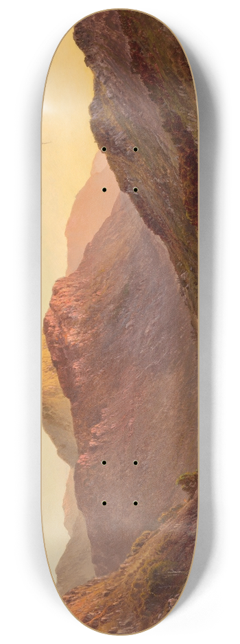 Alfred de Branski - Ben-An, N.B., Scotland 8.25 inch art skate deck