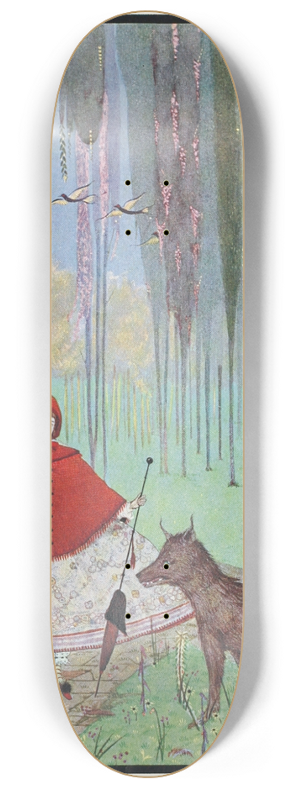 Harry Clarke - He asked her whither she was going 8.25 inch art skate deck