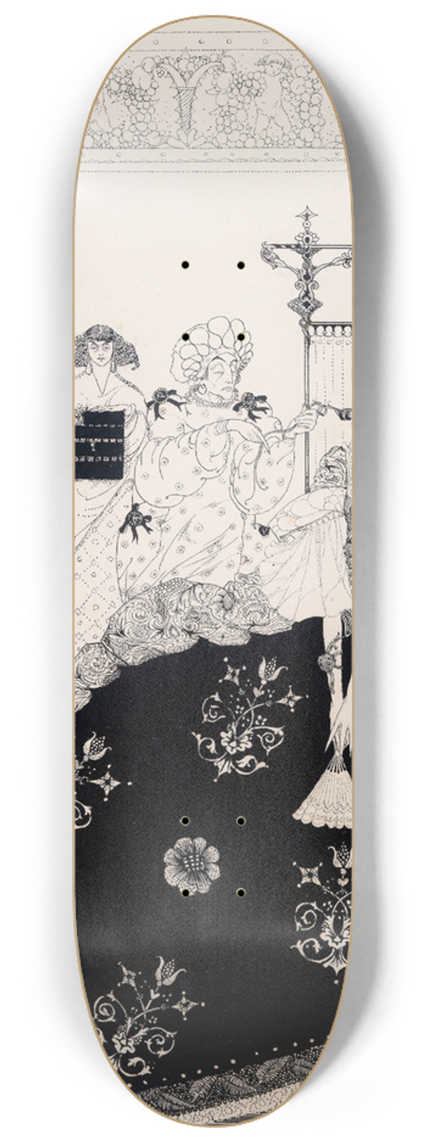 Harry Clarke - Now Awful Beauty Puts on all its Arms 8.25 inch art skate deck