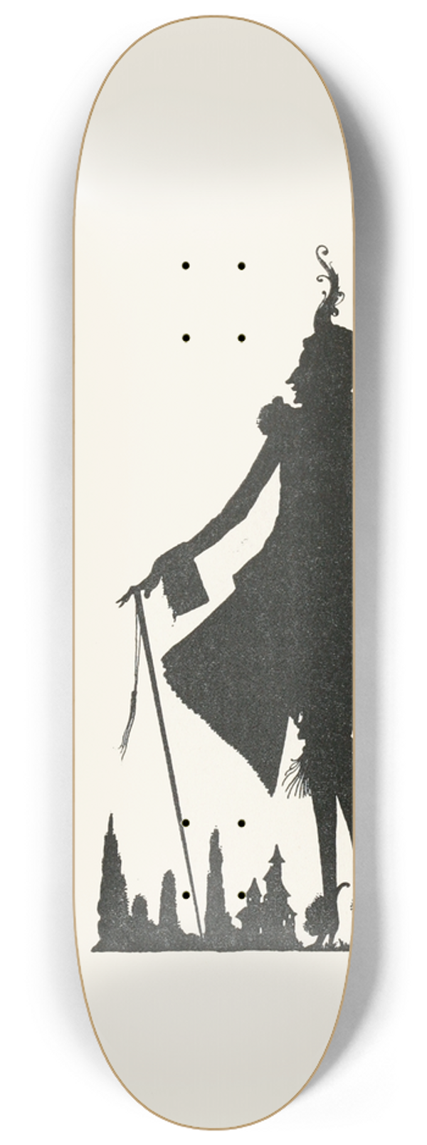 Harry Clarke - Riquet with the tuft 8.25 inch art skate deck