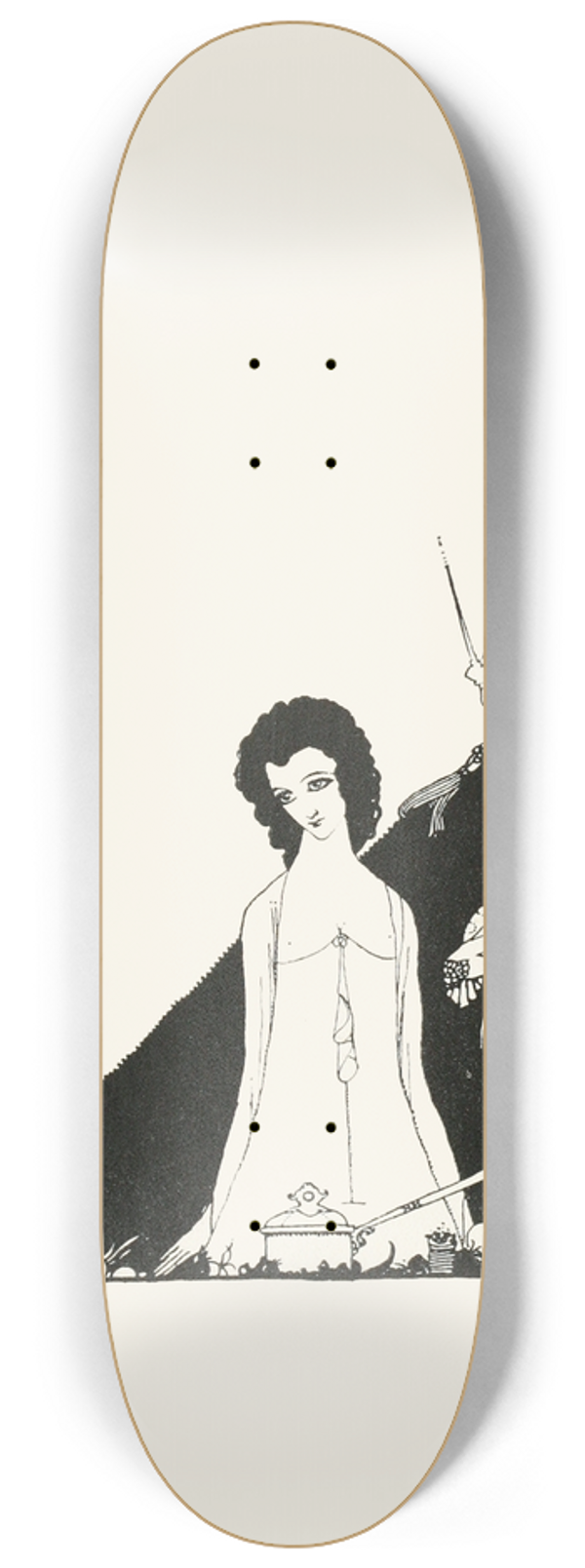 Harry Clarke - The little glass slipper 8.25 inch art skate deck