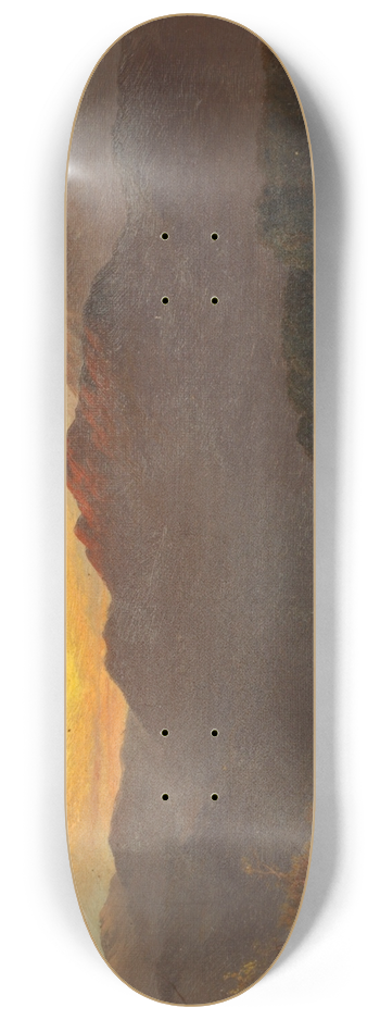 Alfred de Branski - Summers evening, Llyn Gwynant, North Wales 8.25 inch art skate deck