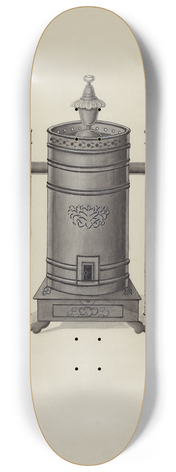 Harry G. Aberdeen - Stove 8.25 inch art skate deck