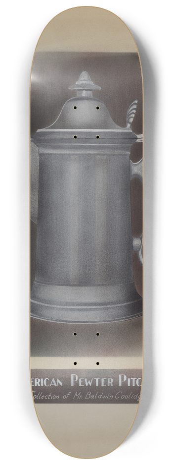 Harry Goodman - Pewter Pitcher 8.25 inch art skate deck