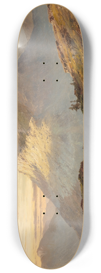 Alfred de Branski - The peaks of the Western Highlands 8.25 inch art skate deck
