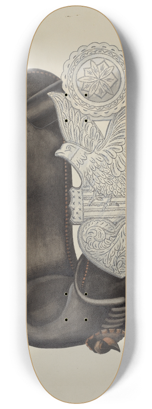 Harry Mann Waddell - Stirrup 8.25 inch art skate deck