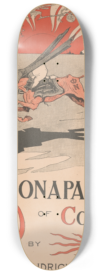 Harry Whitney McVickar - Mr. Bonaparte of Corsica 8.25 inch art skate deck