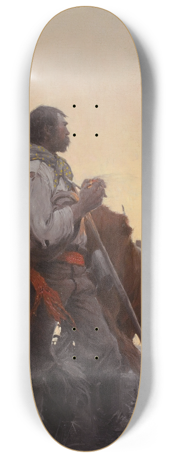 Harvey T. Dunn - The Plowman 8.25 inch art skate deck